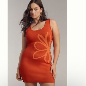 Nwt flat white knit mini dress